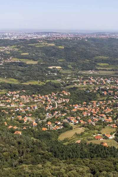 Avala Kulesi, Belgrad ve Sırbistan 'dan panoramik manzara