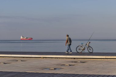 Yunanistan 'ın Selanik kentinin seti