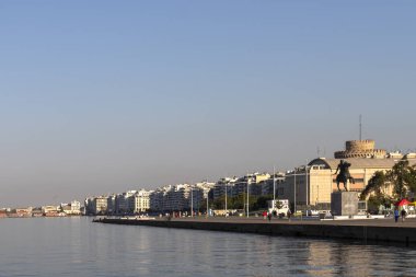 Yunanistan 'ın Selanik kentinin seti