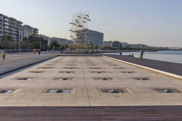 Damm der Stadt Thessaloniki, Griechenland — Stockfoto