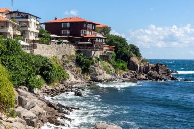 Bulgaristan 'ın eski Sozopol kentinin bankası