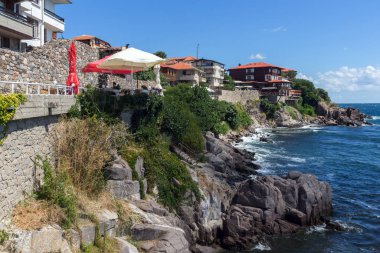 Bulgaristan 'ın eski Sozopol kentinin bankası