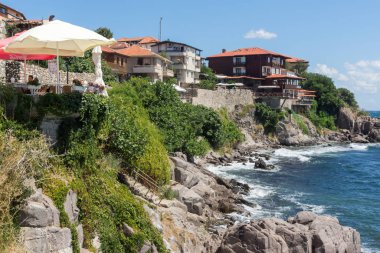 Bulgaristan 'ın eski Sozopol kentinin bankası