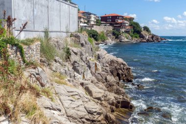 Bulgaristan 'ın eski Sozopol kentinin bankası
