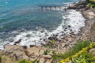 Bulgaristan 'ın eski Sozopol kentinin bankası