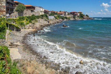 Bulgaristan 'ın eski Sozopol kentinin bankası