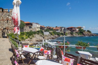 Bulgaristan 'ın eski Sozopol kentinin bankası