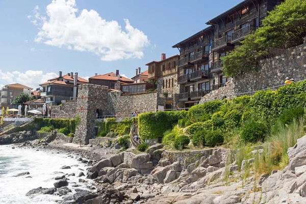 Banca centrale della città vecchia di Sozopol, Bulgaria — Foto Stock