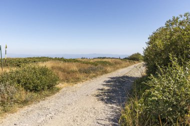 Bulgaristan 'ın Vitosha Dağı Sonbahar Panoraması