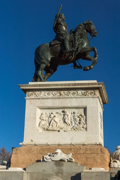 Monument à Felipe IV Madrid, Espagne — Photo