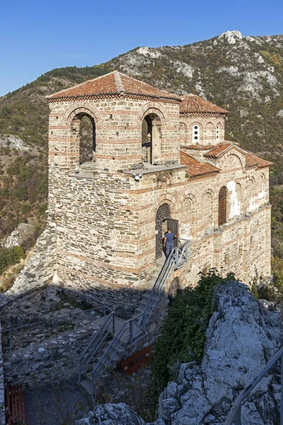 Ruins of medieval Asen Fortress, Asenovgrad, Bulgaria — Stock Photo, Image