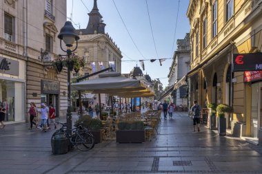 Sırbistan 'ın Belgrad kentindeki Knez Mihailova Caddesi