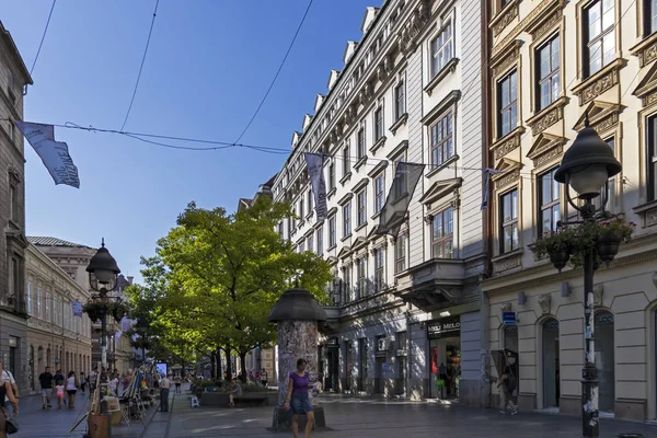 Knez Mihailova Street in city of Belgrade, Serbia — Stock Photo, Image