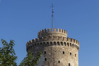 Yunanistan 'ın Selanik kentindeki Antik Beyaz Kule
