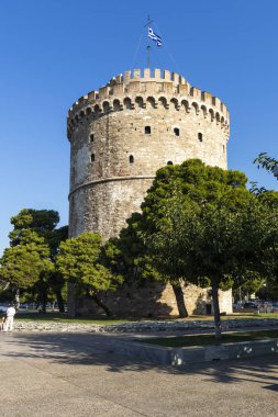 Yunanistan 'ın Selanik kentindeki Antik Beyaz Kule