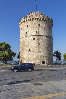 Yunanistan 'ın Selanik kentindeki Antik Beyaz Kule