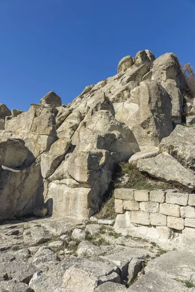 Ερείπια στον Αρχαιολογικό Χώρο Περπερικόν, Βουλγαρία — Φωτογραφία Αρχείου