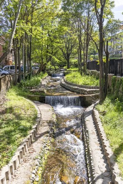 Zentrum der Stadt Petrich, Region Blagoevgrad, Bulgarien — Stockfoto