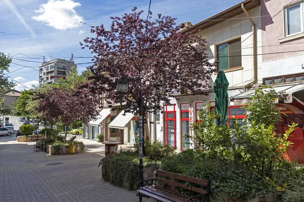 Centro da cidade de Petrich, região de Blagoevgrad, Bulgária — Fotografia de Stock