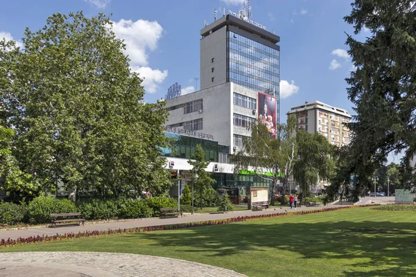 Panoramic view of the center of City of Nis — Stock Photo, Image