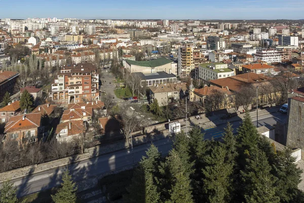 Panorama della città di Haskovo, Bulgaria — Foto Stock