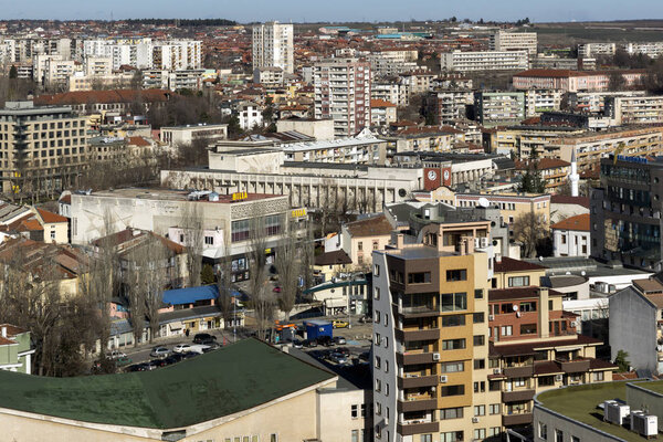 Panorama of of City of Haskovo, Bulgaria