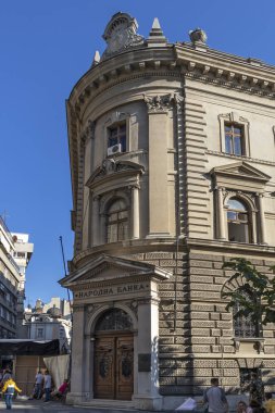 Belgrad şehir merkezinde inşa ve cadde