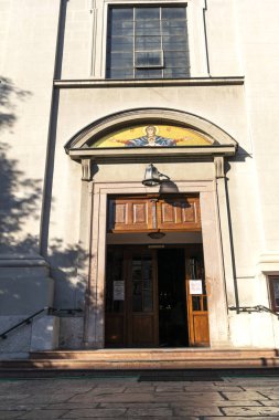 Sırbistan 'ın başkenti Belgrad' daki Kutsal Başmelek Michael Katedrali