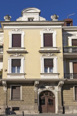 Belgrad şehir merkezinde inşa ve cadde