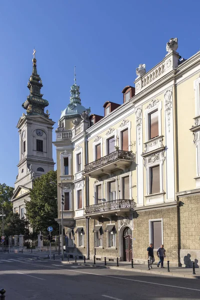 Ärkeängeln Mikaels katedral i staden Belgrad, Serbien — Stockfoto