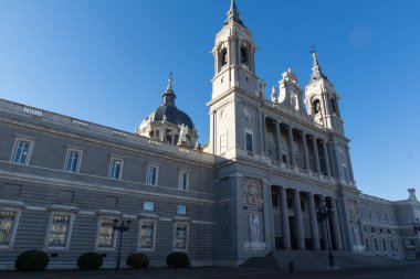 Madrid, İspanya 'daki Almudena Katedrali