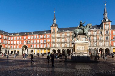 İspanya 'nın Madrid şehrinin Plaza Belediye Başkanı