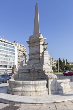 Yunanistan 'ın Selanik kentindeki Çeşme