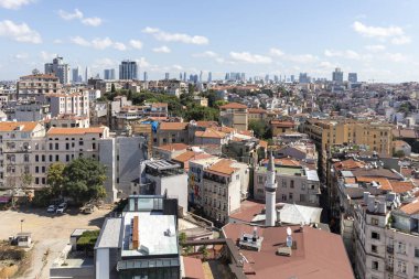Galata Kulesi 'nden İstanbul, Türkiye' ye Panorama