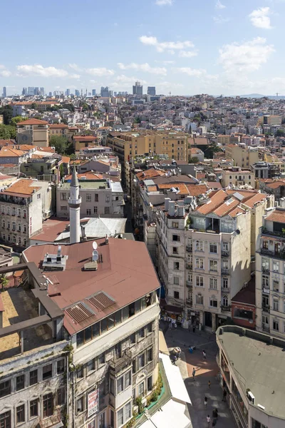 Galata Kulesi 'nden İstanbul, Türkiye' ye Panorama