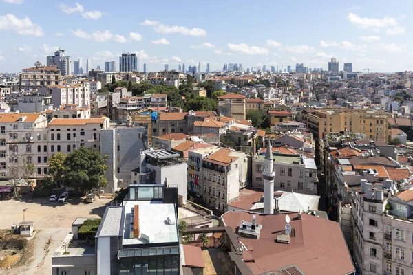 Galata Kulesi 'nden İstanbul, Türkiye' ye Panorama