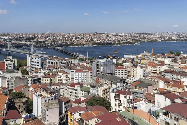 Galata Kulesi 'nden İstanbul, Türkiye' ye Panorama