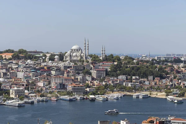 Galata Kulesi 'nden İstanbul, Türkiye' ye Panorama