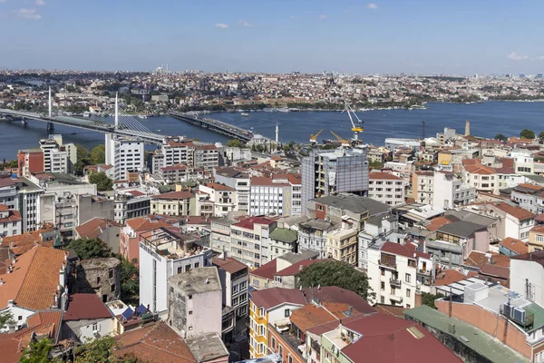 Galata Kulesi 'nden İstanbul, Türkiye' ye Panorama