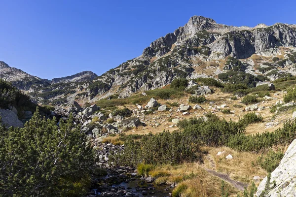 Pico Dzhangal cerca del lago Popovo, montaña Pirin, Bulgaria —  Fotos de Stock