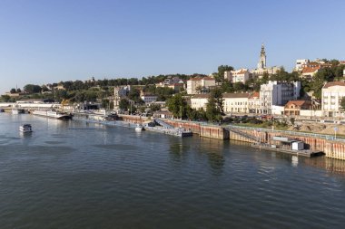 Branko Köprüsü 'nden Belgrad' ın Eski Kenti 'ne Panorama