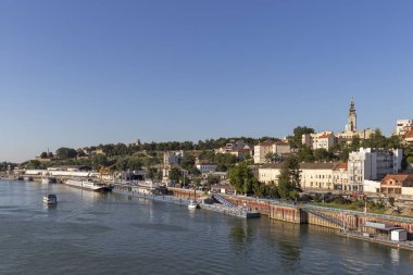 Branko Köprüsü 'nden Belgrad' ın Eski Kenti 'ne Panorama