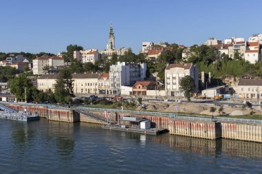 Branko Köprüsü 'nden Belgrad' ın Eski Kenti 'ne Panorama