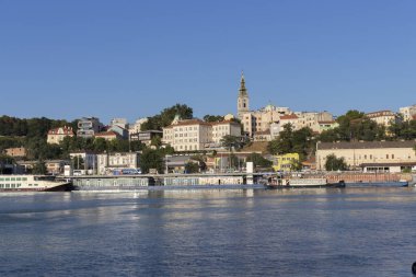 Branko Köprüsü 'nden Belgrad' ın Eski Kenti 'ne Panorama
