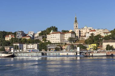 Branko Köprüsü 'nden Belgrad' ın Eski Kenti 'ne Panorama
