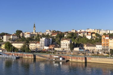 Branko Köprüsü 'nden Belgrad' ın Eski Kenti 'ne Panorama