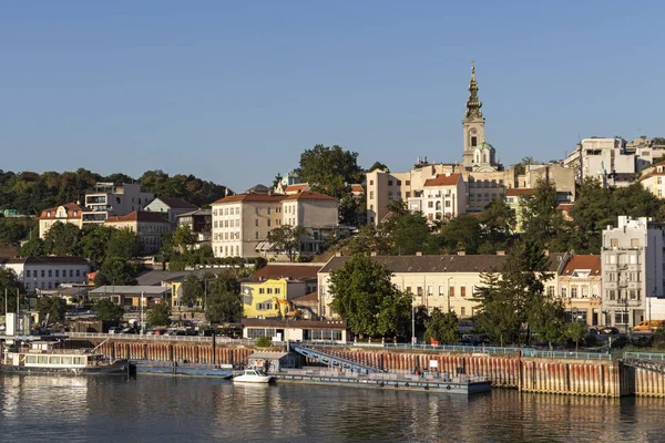 Branko Köprüsü 'nden Belgrad' ın Eski Kenti 'ne Panorama