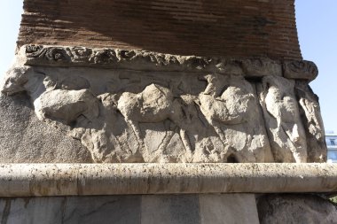 Yunanistan 'ın Selanik kentinde Antik Roma Galerius Kemeri