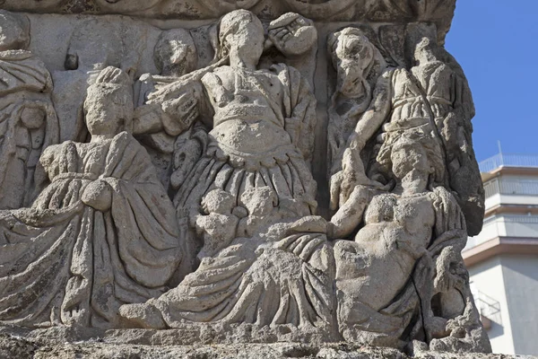Den antika romerska bågen Galerius i Thessaloniki, Grekland — Stockfoto