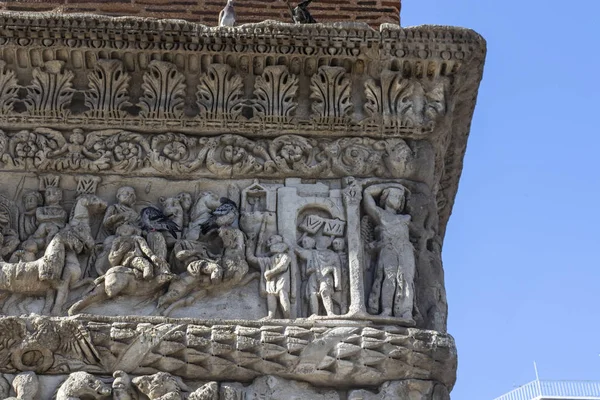 Antiguo Arco Romano de Galerio en Tesalónica, Grecia —  Fotos de Stock